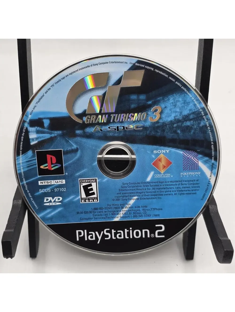 Gran Turismo 3: A-spec (Sony PlayStation 2, PS2) CIB Tested Working
